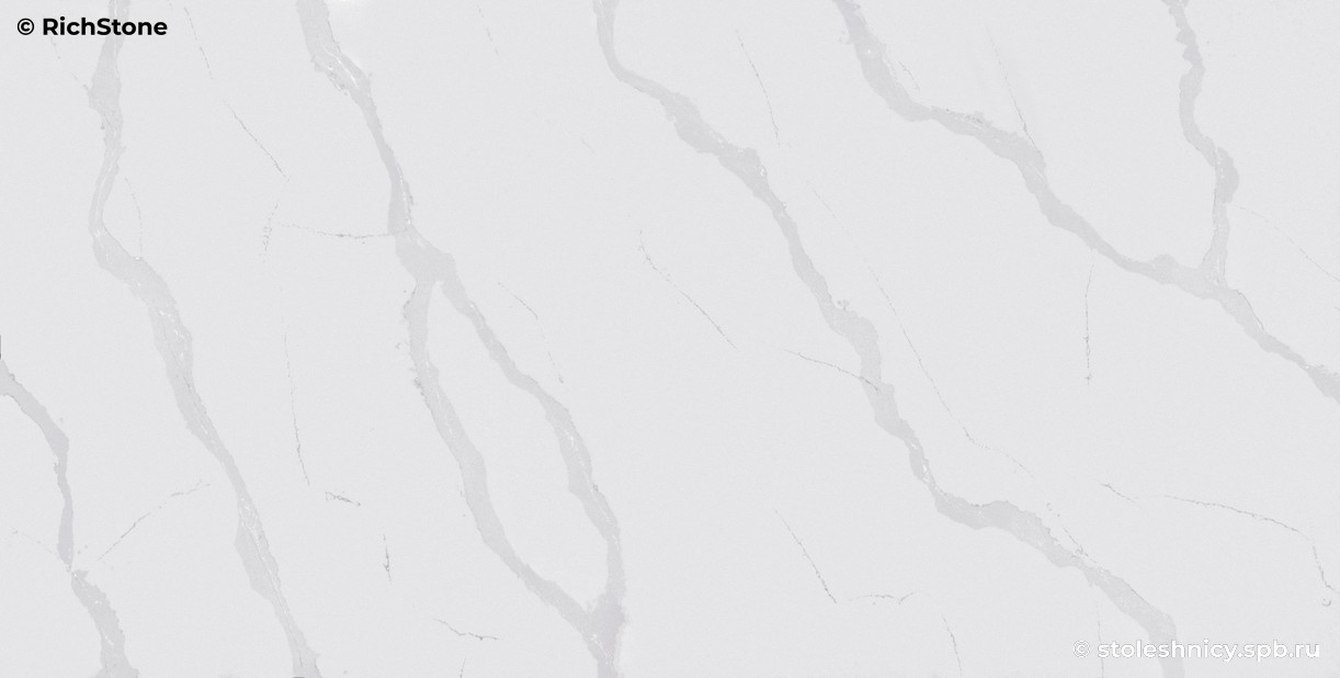 Silestone Classic Calacatta фото поверхности столешницы