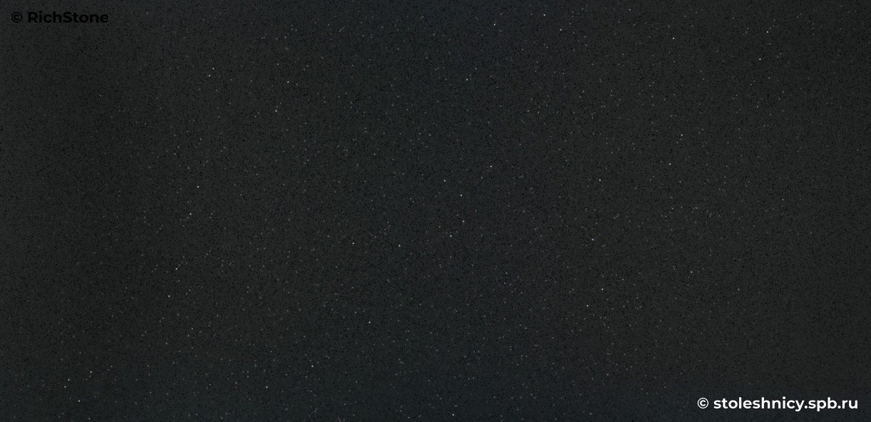 Silestone Stellar Night фото поверхности столешницы