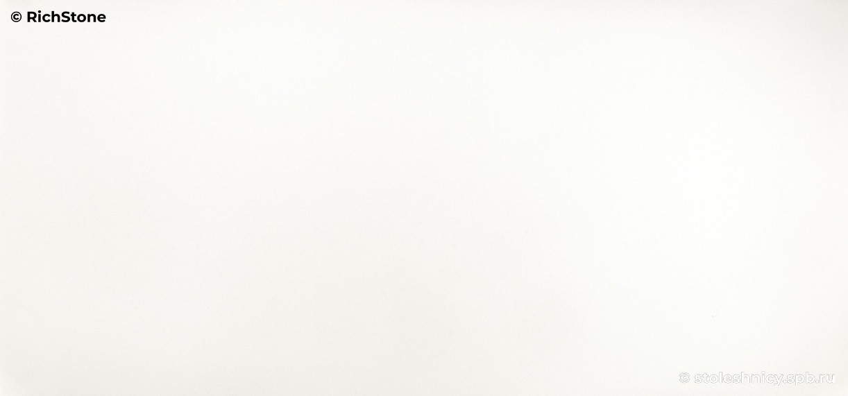 TechniStone Crystal Polar White фото поверхности столешницы