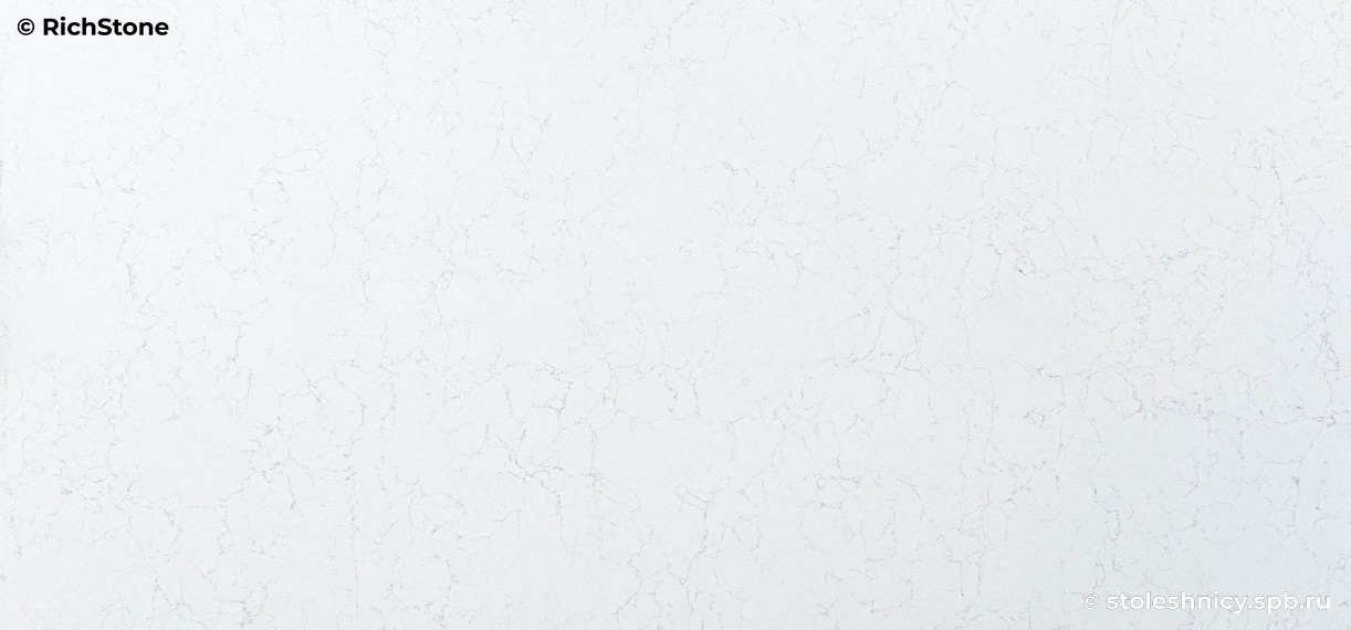 Vicostone BQ2600 Valley White фото поверхности столешницы