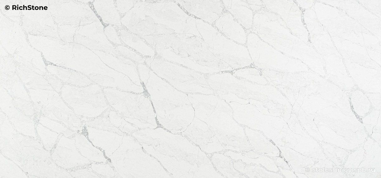 Vicostone BQ6800 Grey Monet фото поверхности столешницы