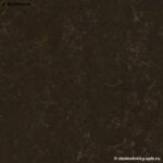 Пестрая коричневая столешница под раковину из кварца фото